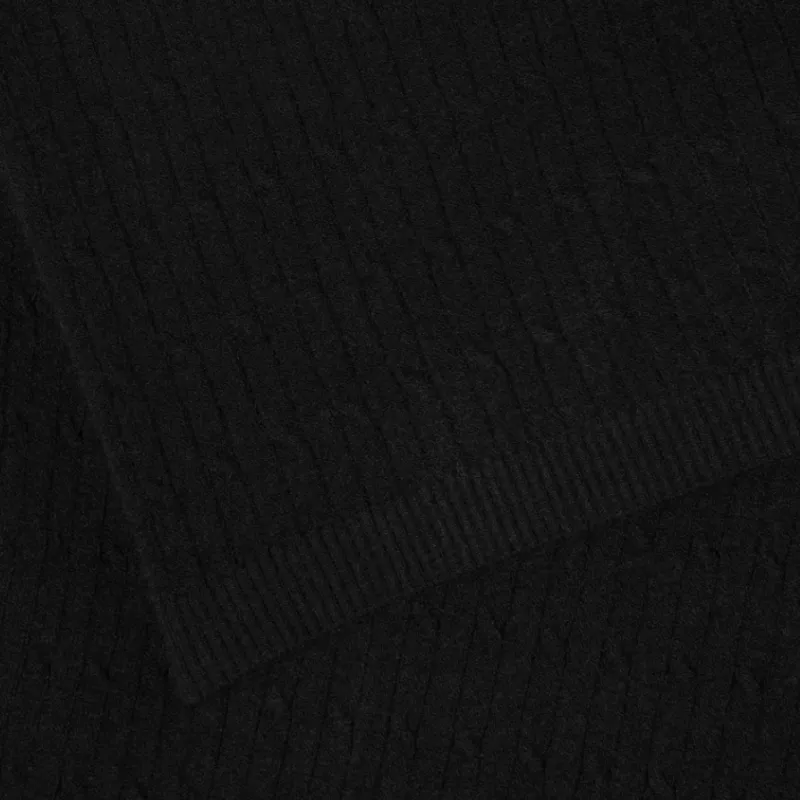LACOSTE Short Sleeved Dress Women's Black-4