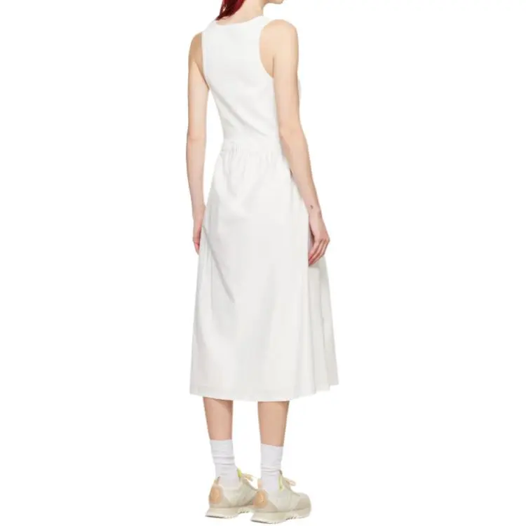 Moncler Drawstring waist Midi Dress-4