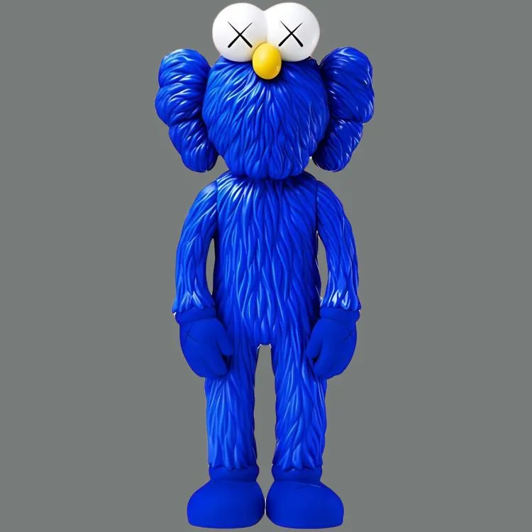 KAWS Bff Open Edition Vinyl Figure Pink/Blue/Black Set-2
