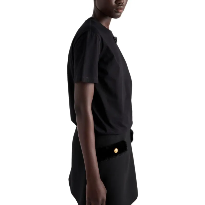 PRADA T Shirts Women's Black-3