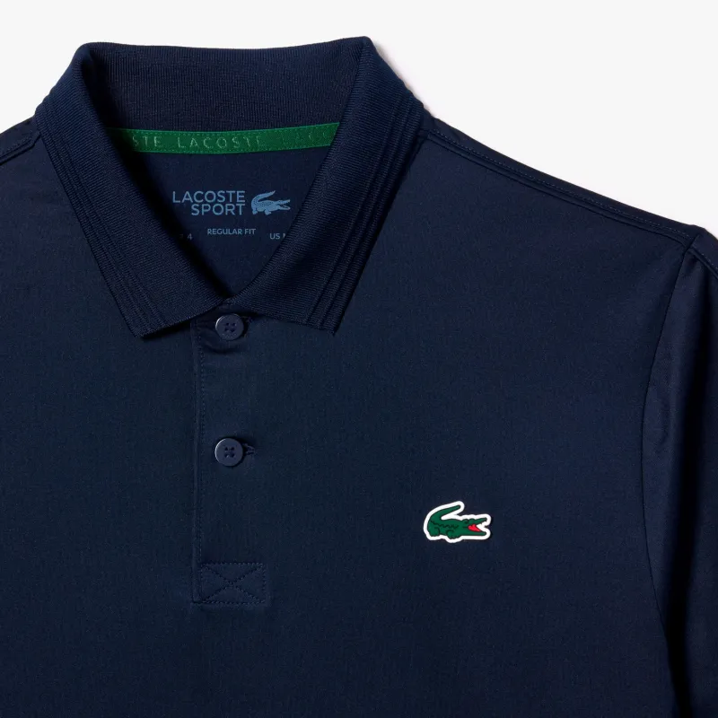 LACOSTE Logo embroidered Polo Shirt-4