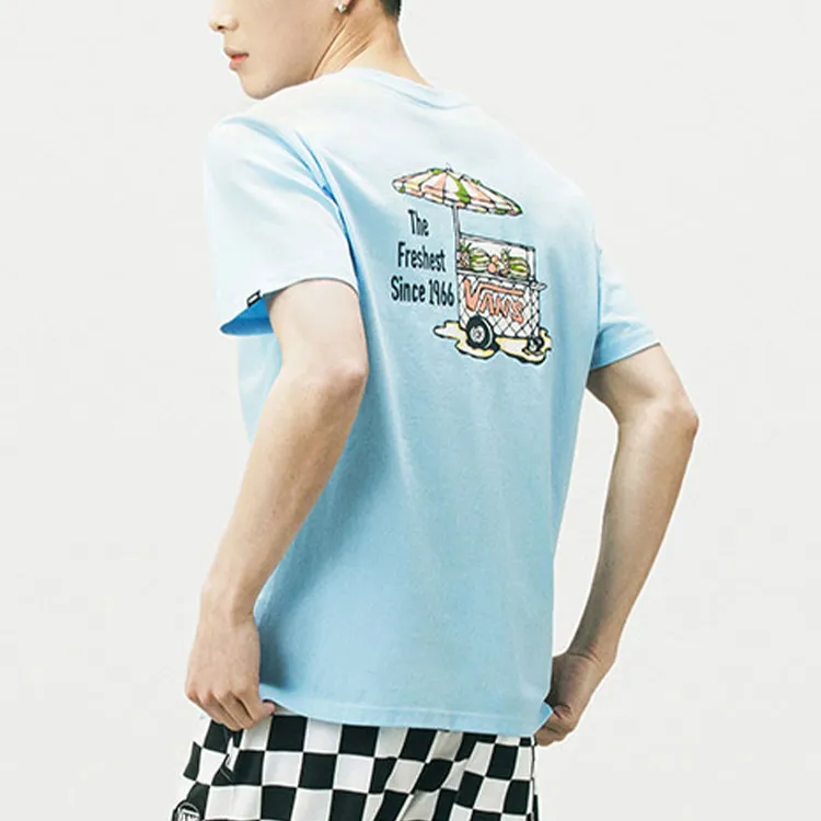 Vans T Shirts Unisex Blue-3