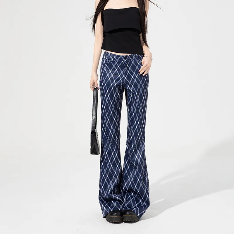 OROI Casual Pants Women's Navy Blue-6