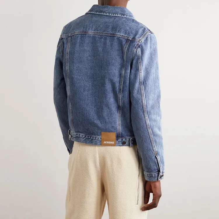 Jacquemus Denim Jackets Men Blue-2