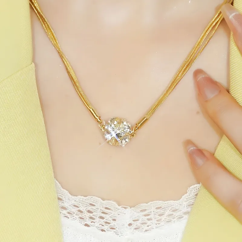 KRNE Copper Alloy Necklaces Unisex-9