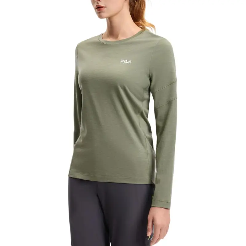 FILA CYCLING T Shirt Women's Hazy Turquoise Green-5