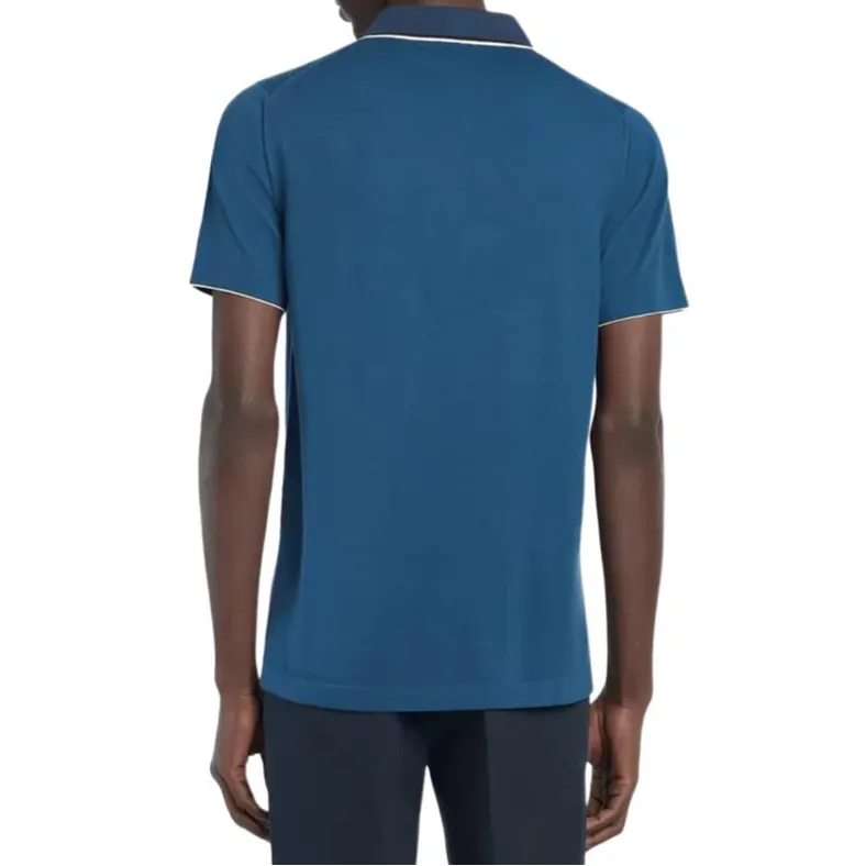 Dunhill Polo Shirt Men's Light Blue-2