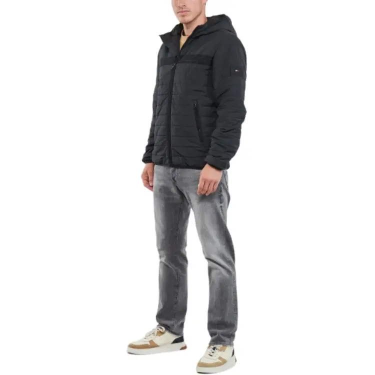 Tommy Hilfiger Logo embroidered Padded Hooded Jacket-4