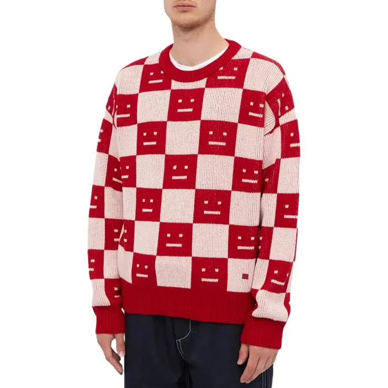 Acne Studios Sweaters Unisex Red-3