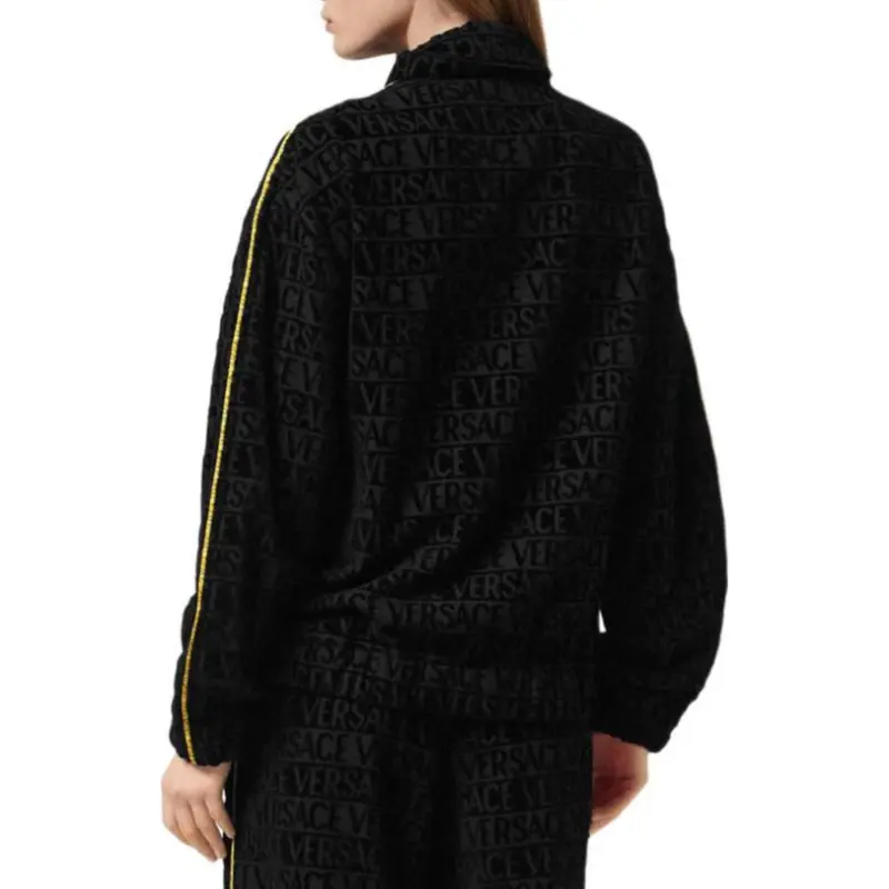 VERSACE Long Sleeved Zip Up Sweatshirt-3