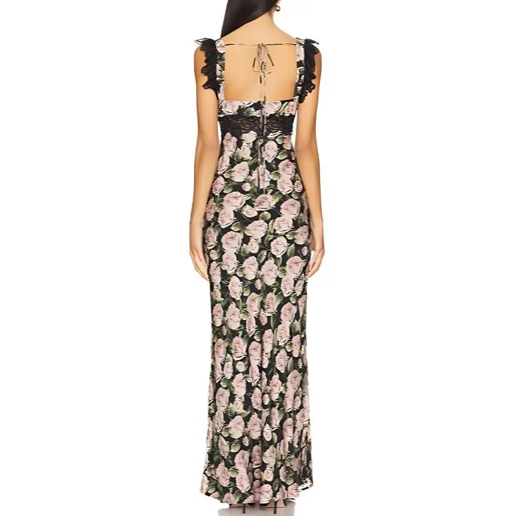 FOR LOVE & LEMONS Sleeveless Dress Women's Black-1