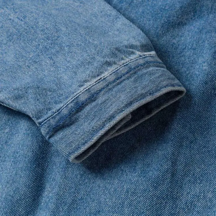 Vans Denim Jacket Women's Gray Blue-3