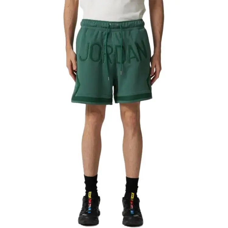 JORDAN X Nina Chanel Abney Fleece Shorts-3