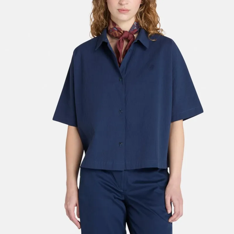 Timberland Shirt Women's Marine Blue-3