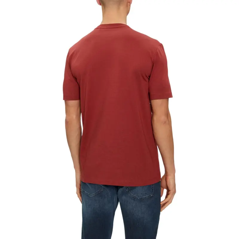HUGO BOSS T Shirts Men Red-4