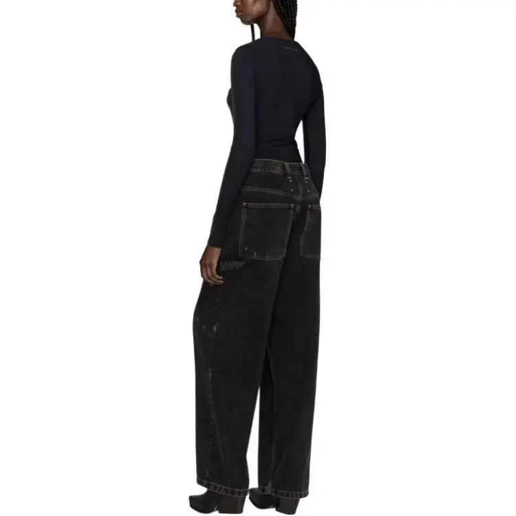 MM6 Maison Margiela Bodysuits Women's Black-4