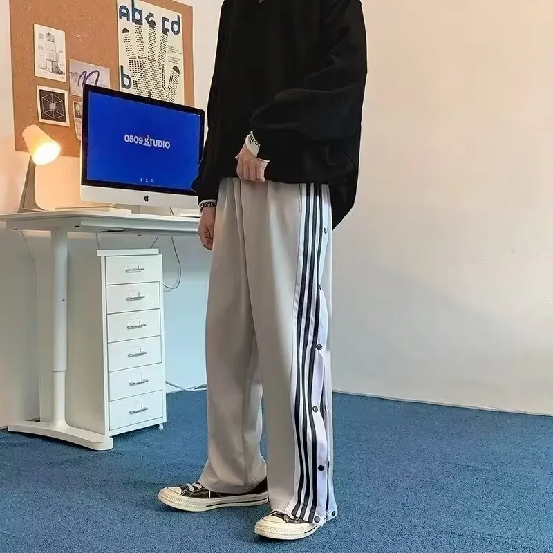 NEAR HERE Casual Pants Unisex-11