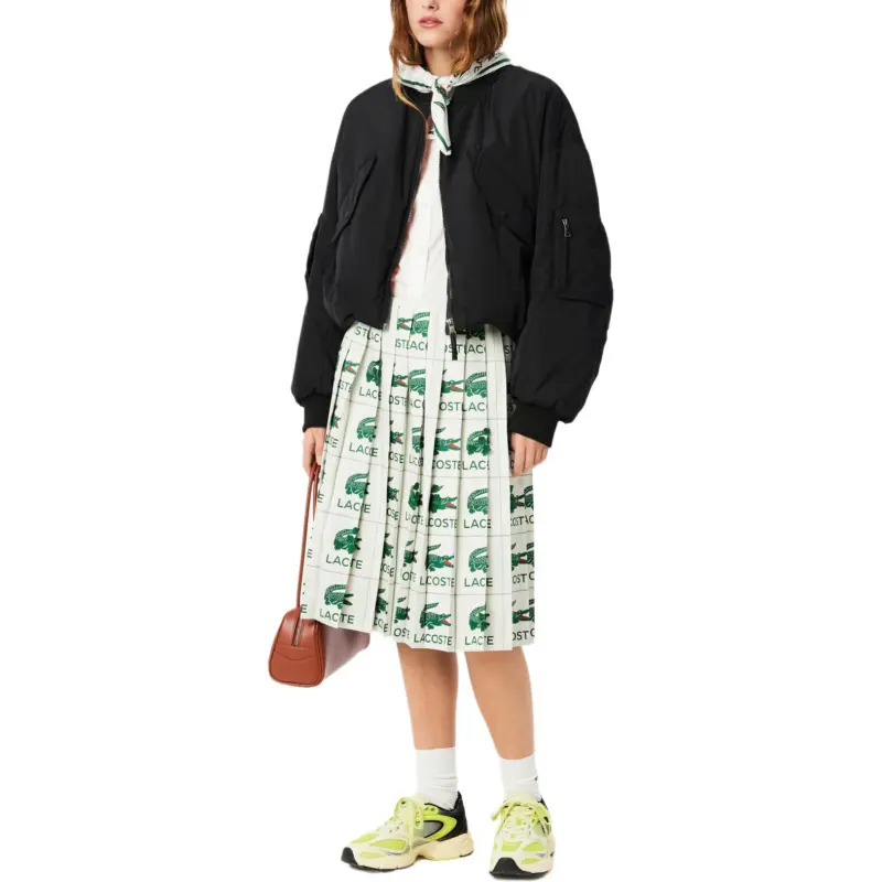 LACOSTE Embroidered Logo Bomber Jacket-2