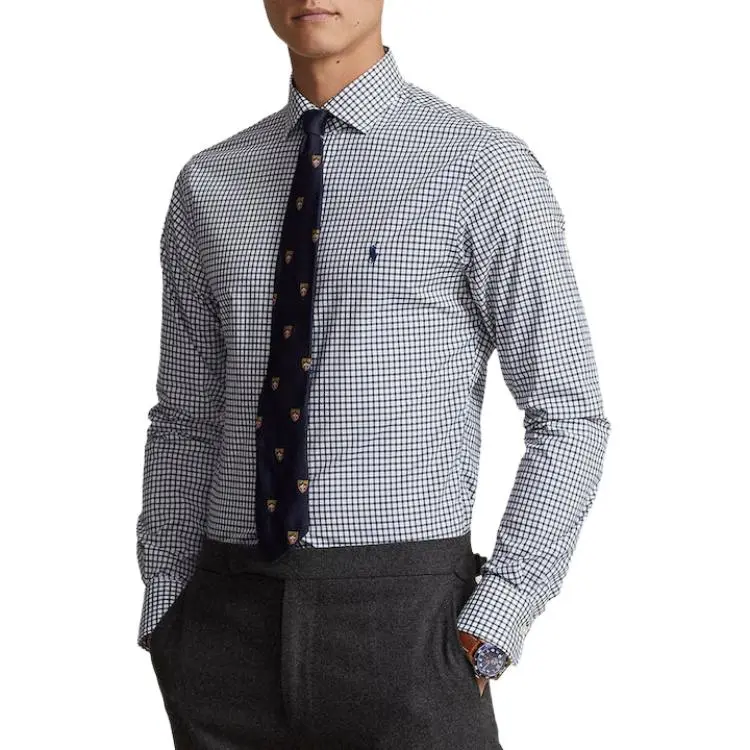 Ralph Lauren FW23 Shirt Men's Marine White-2