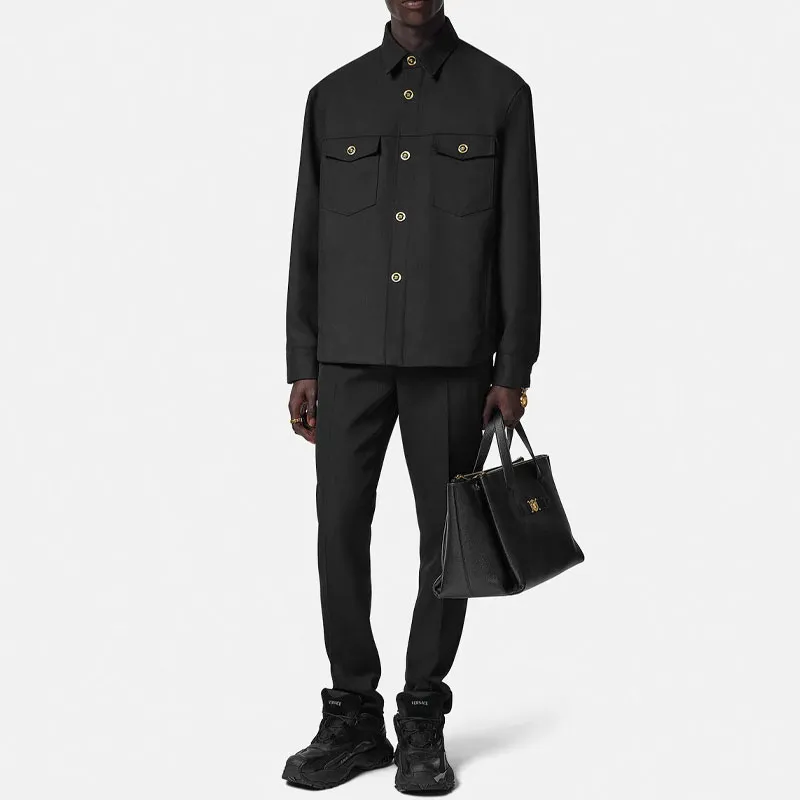VERSACE Medusa Head Button Up Jacket-3