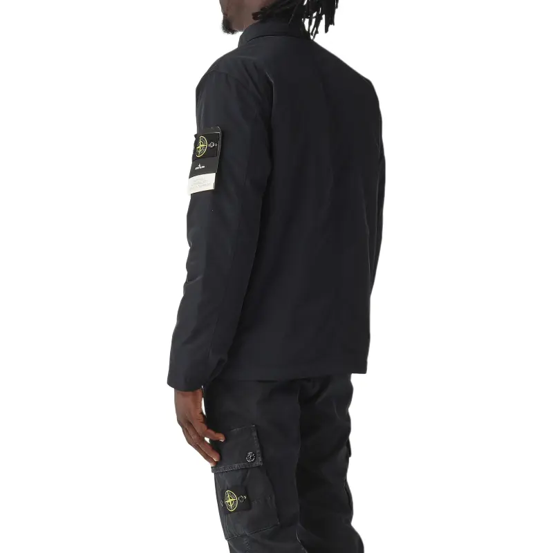 STONE ISLAND Long-Sleeved Twill Jacket-1