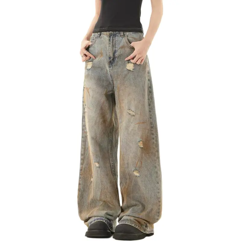 NHZN Jeans Women's Blue-1