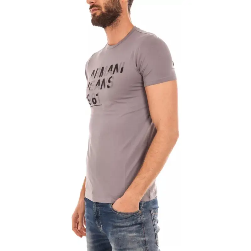 ARMANI JEANS T Shirt Men's Gray-2