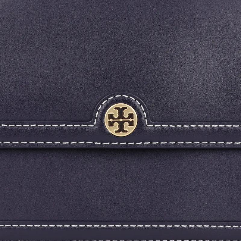 TORY BURCH T Monogram Leather Handbags Shoulder Bag Crossbody Bag Regular Women's Navy-4