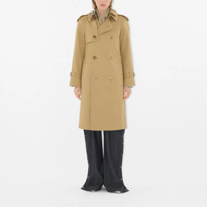 Burberry Trench Coat Women's Linen-3