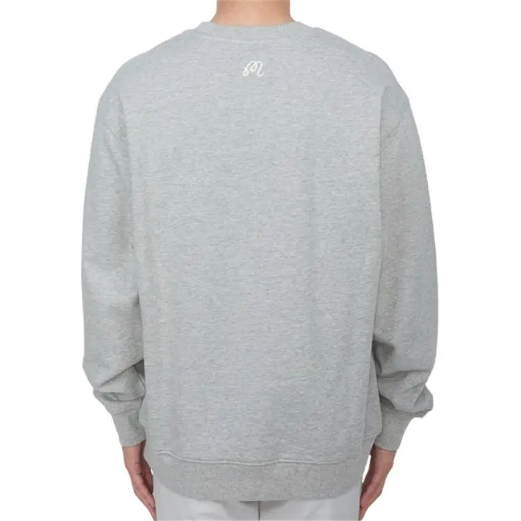 Malbon Golf Sweatshirt Men's Gray-1