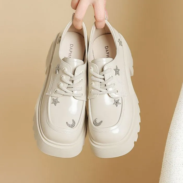 DAPHNE Casual Single Shoes 6.8cm Women's-11