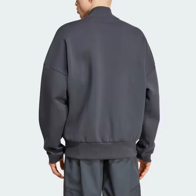 Adidas SS24 FC BAYERN SEASONAL DOUBLEKNIT TRACK TOP Jackets Coats Men's Gray-2