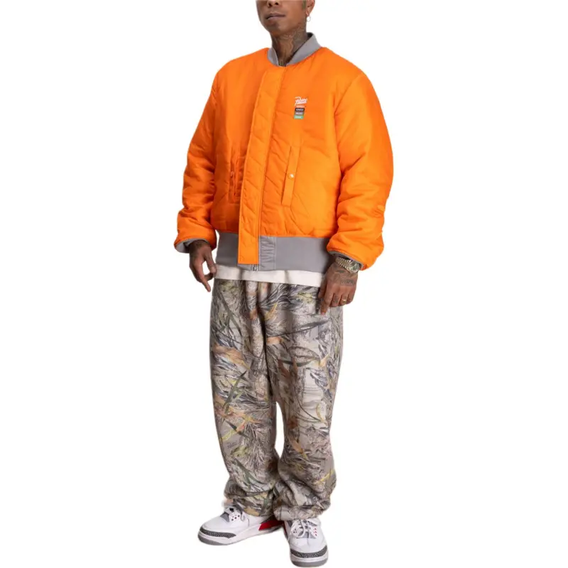 Patta X Alpha Industries Jackets Unisex Silver/Orange-4