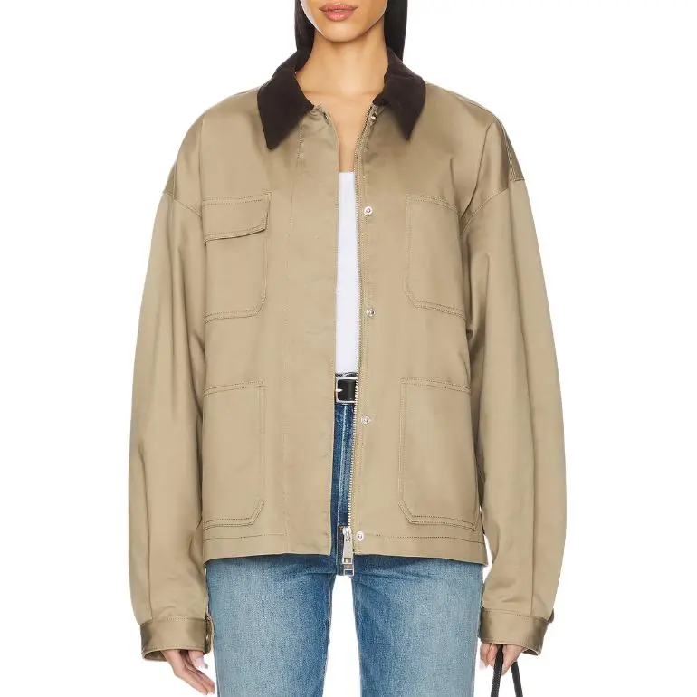 GRLFRND Jackets & Coats Women's Camel-1