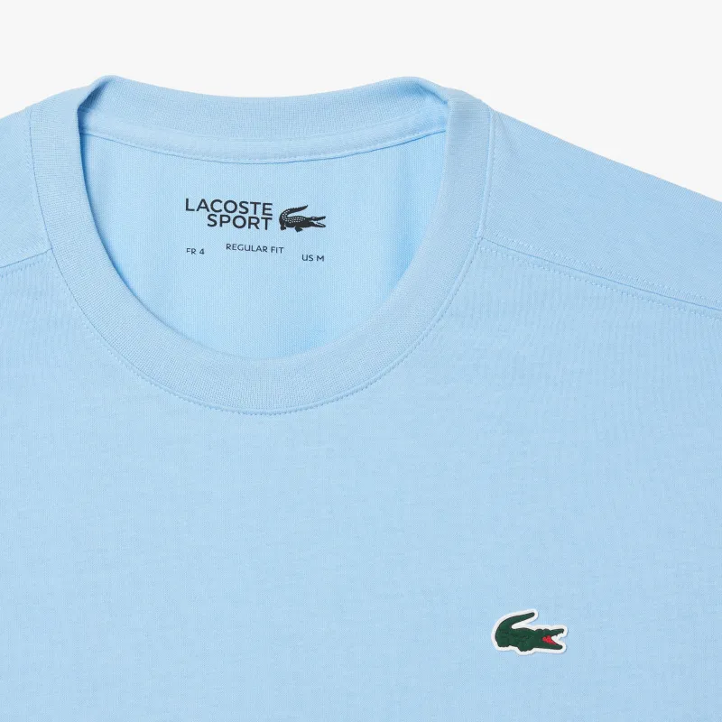 LACOSTE T Shirts Men Sky Blue-3