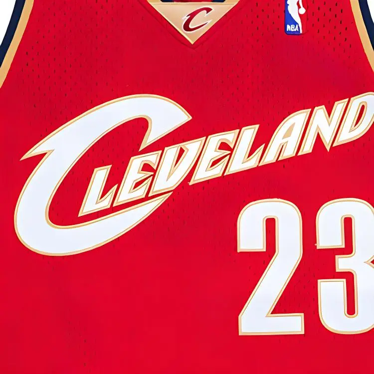 Mitchell & Ness Basketball Jersey Unisex Red-2