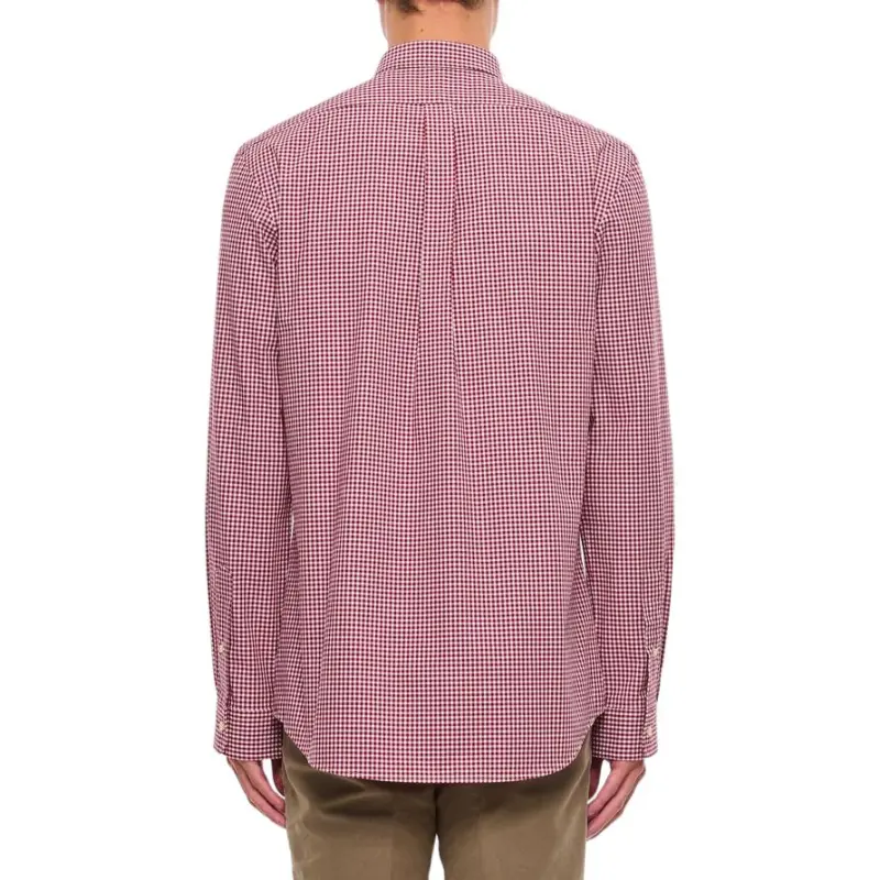 Polo Ralph Lauren Logo Embroidered Checked Shirt-4