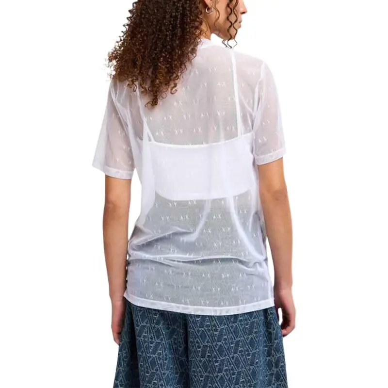 ARMANI EXCHANGEAE T Shirt Women's White-2