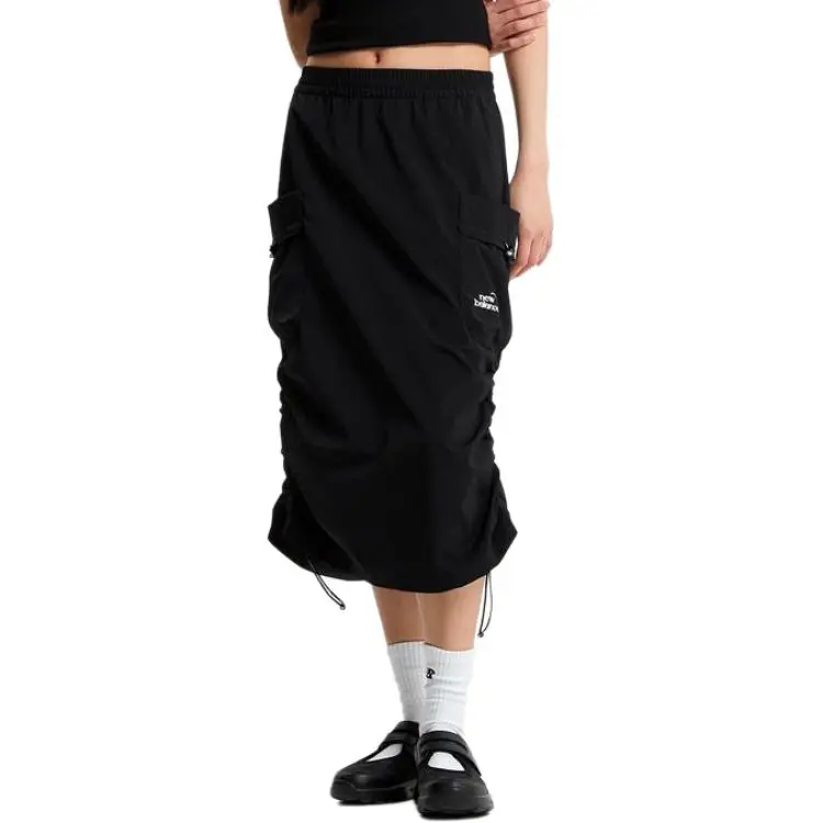 New Balance Casual Long Skirt Women's Black-3