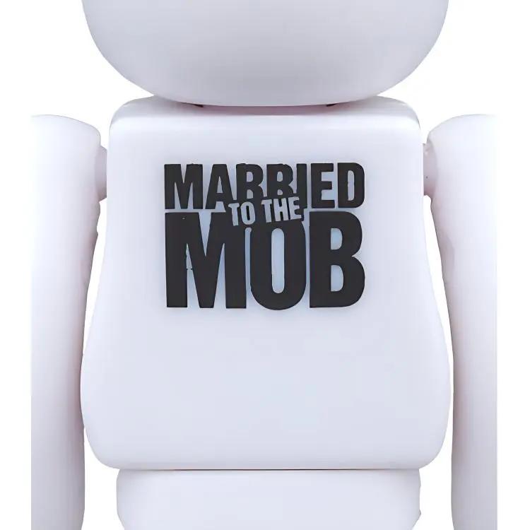 BE@RBRICK Married To The Mob Hang Tag Box 100% 7cm-1