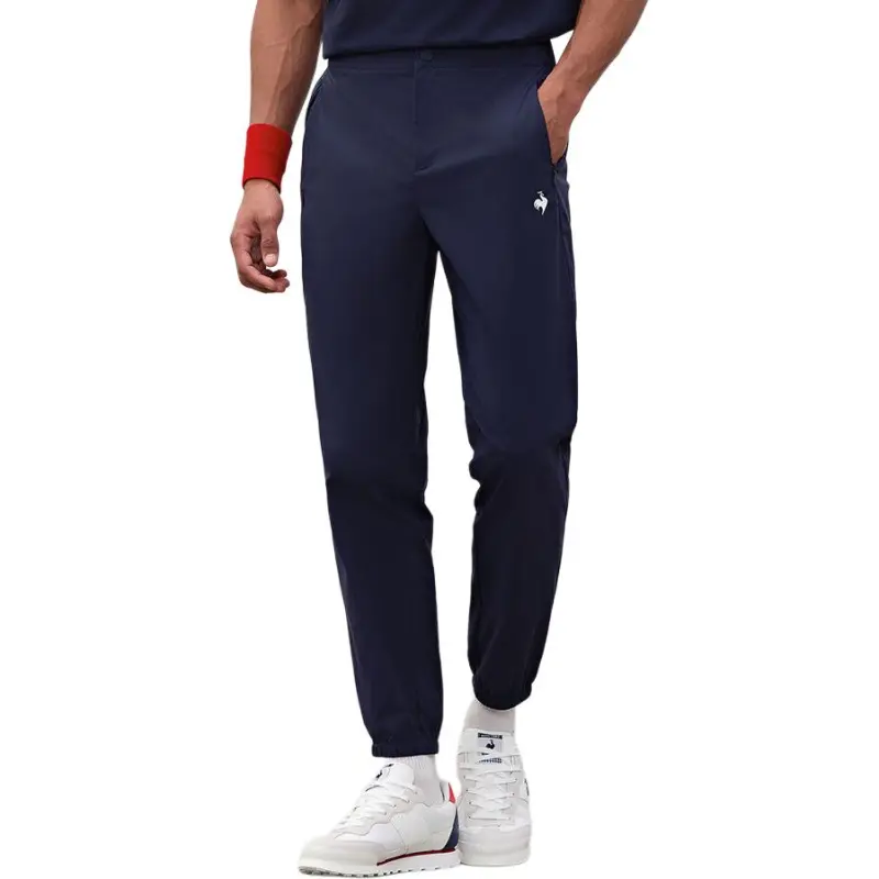 Le Coq Sportif Knitted Sweatpants Men's Navy Blue-3