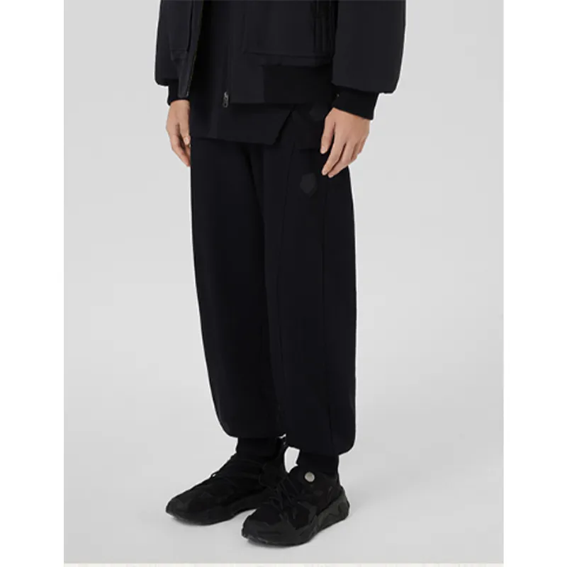 LiNing Knitted Sweatpants Men Black-3