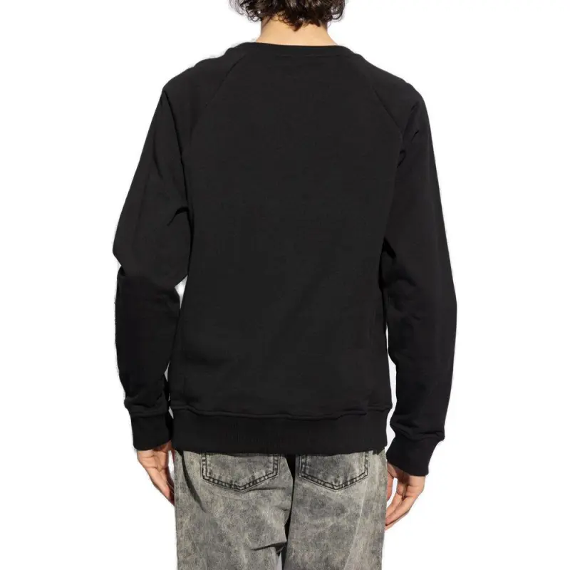 BALMAIN Logo Detailed Crewneck Sweatshirt-4