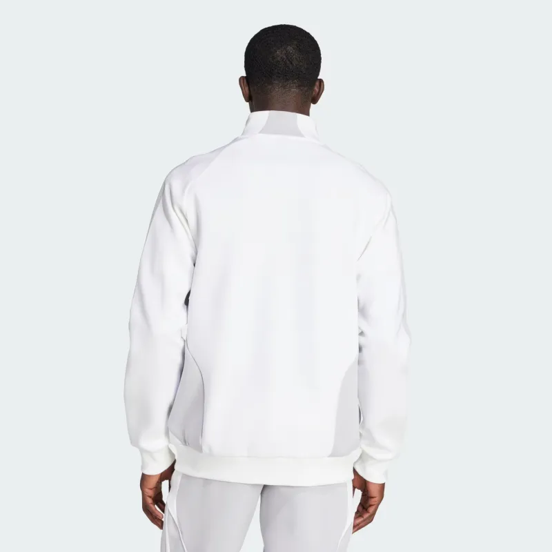 Adidas TrackReal Madrid UBP Jacket Men's White/Light Gray-2