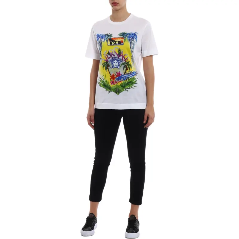 VERSACE VERSACE T-Shirt Women's White-1