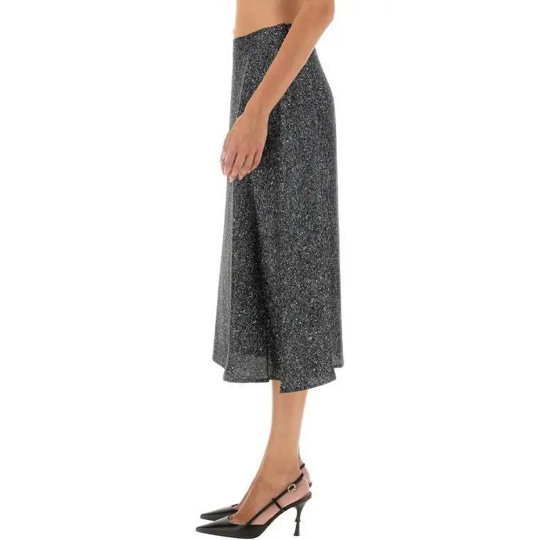 KITON Casual Long Skirts Women's Black-2