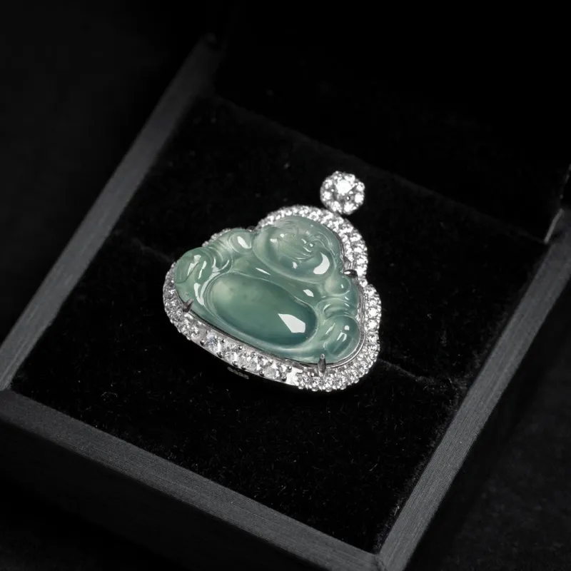 KALAIYIN Ice Glutinous Jadeite Necklaces Unisex-4