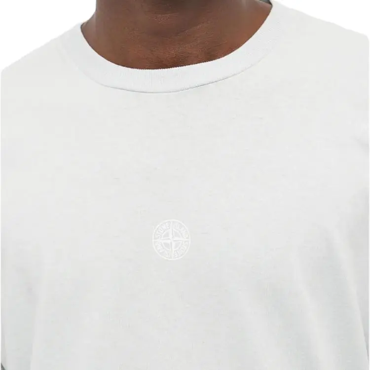 STONE ISLAND T Shirt Men's Pearl Gray-4