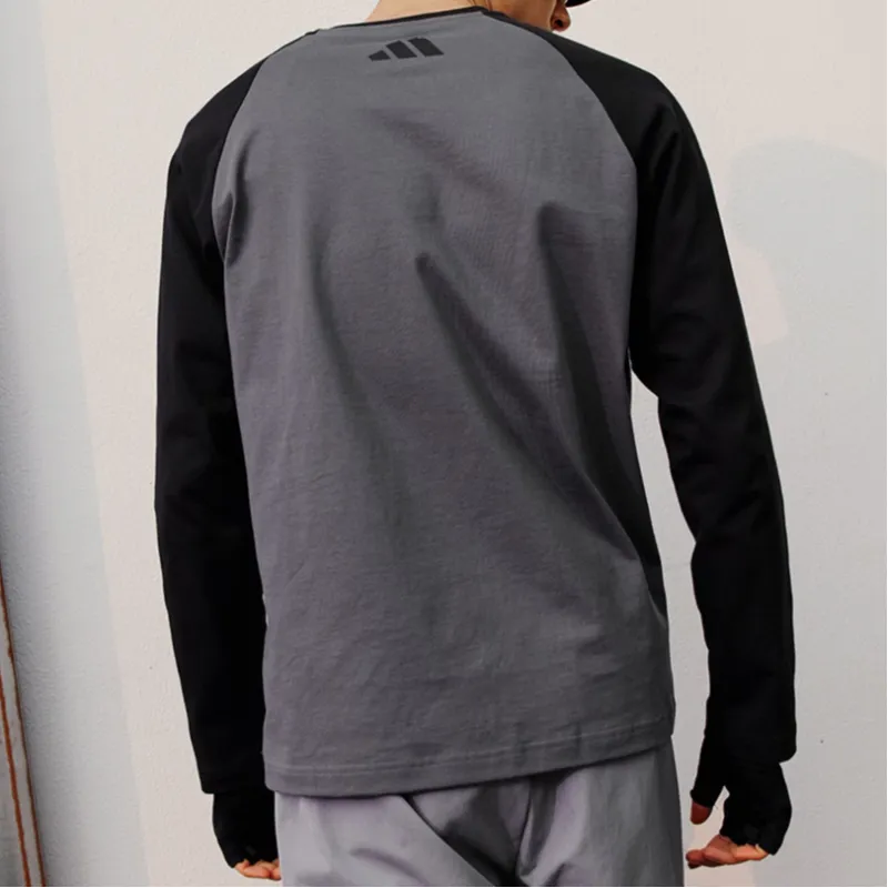 Adidas T Shirt Unisex Dark Gray/Black-3