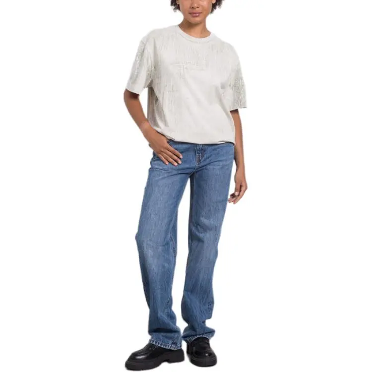 Alexander Wang T Shirts Unisex Ice Gray-3